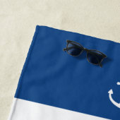 Ich mag große Boote und ich kann nicht lügen Strandtuch (Beispiel)