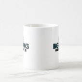 Ich mag große Bücher Kaffeetasse (Mittel)