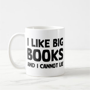 Ich mag große Bücher Kaffeetasse