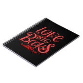 Ich mag große Bücher Kalligrafie (Linke Seite)