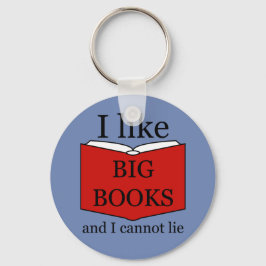 Ich mag große Bücher Schlüsselanhänger