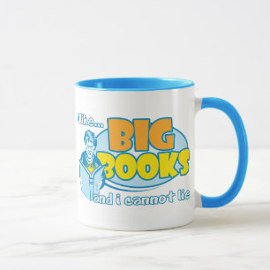 Ich mag große Bücher Tasse