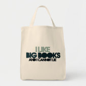 Ich mag große Bücher Tragetasche (Vorne)