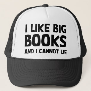 Ich mag große Bücher Truckerkappe