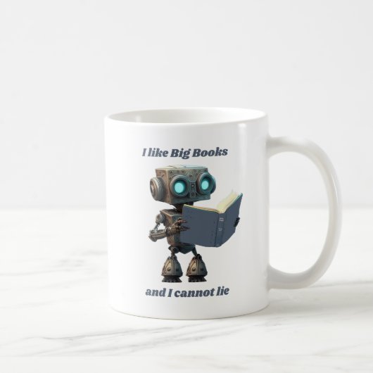 Ich mag große Bücher und ich kann nicht lügen, OM, Kaffeetasse (Rechts)