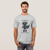 Ich mag große Bücher und ich kann nicht lügen T-Shirt (Vorne ganz)