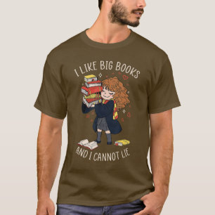 Ich mag große Bücher und lese Bücher nicht gern T-Shirt