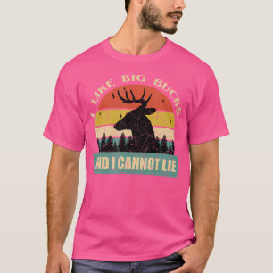Ich mag große Bucks beängstigende, lustige Jäger T-Shirt