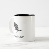 Ich mag große BUGS Zwei-Tone-Kaffee-Tasse Zweifarbige Tasse (Vorderseite Links)