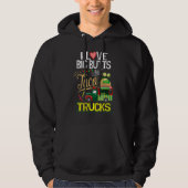 Ich mag große Hintern, die ich Liebe große Hintern Hoodie (Vorderseite)