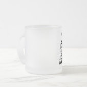 Ich mag große LKW-Tasse Mattglastasse (Vorderseite Links)