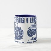 Ich mag große LKWs Tasse (Zentrum)