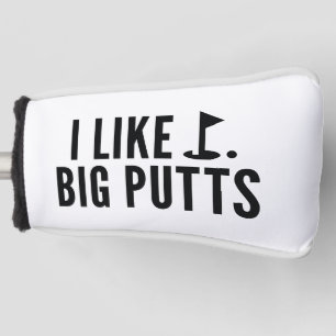 Ich mag große Putt-Schläge Golf Headcover