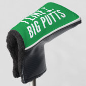 Ich mag große Putts Golf Headcover (3/4 Vorderseite)