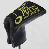 Ich mag große Putts und ich kann keinen Golf Spaß  Headcover (3/4 Vorderseite)