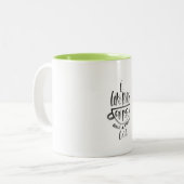 Ich mag große Schalen-Tasse Zweifarbige Tasse (Vorderseite Links)