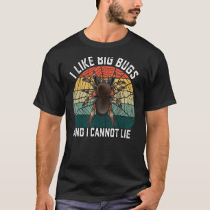 Ich mag große Schläge und kann die lustige Tarantu T-Shirt