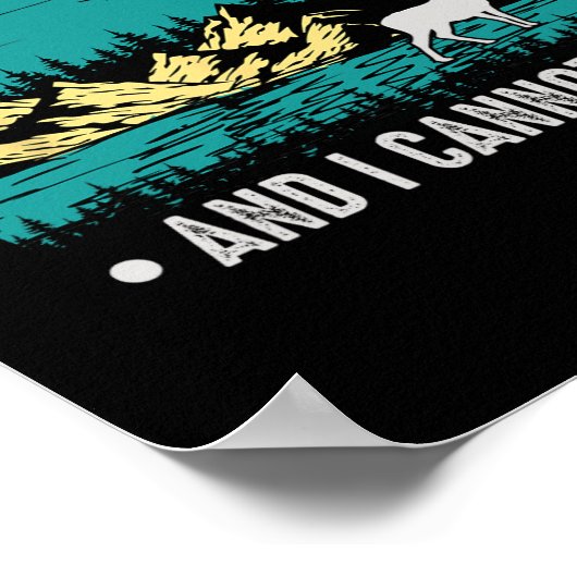 Ich mag große Strümpfe, aber ich kann nicht lustig Poster (Ecke)