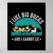 Ich mag große Strümpfe, aber ich kann nicht lustig Poster (Vorne)