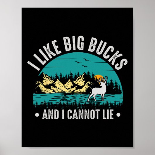 Ich mag große Strümpfe, aber ich kann nicht lustig Poster (Vorne)