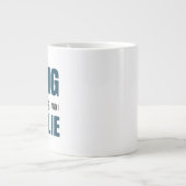 Ich mag große Tasse und ich kann nicht leben (Vorderseite)