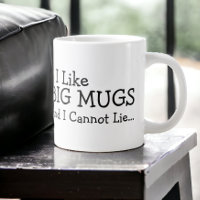 Ich mag große Tasse und ich kann nicht leben