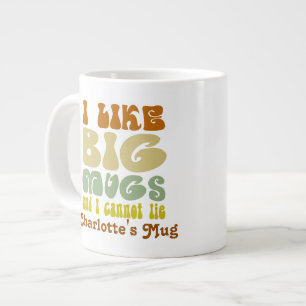 Ich mag große Tasse und ich kann nicht Personalisi