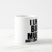ICH MAG GROSSE TASSE UND KANN NICHT LIEGEN (Mittel)