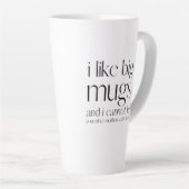 Ich mag große Tasse und kann nicht lügen - lustige (Rechte Ecke)