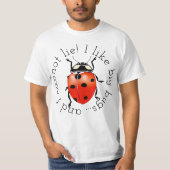 Ich mag große Wanzen T-Shirt (Vorderseite)