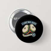 Ich mag großes Klettern Bouldering Design Button (Vorne & Hinten)