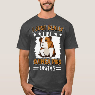 Ich mag Guinea Schwein 1 T-Shirt