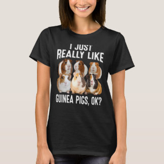 Ich mag Guinea Schwein Guinea Schwein T-Shirt