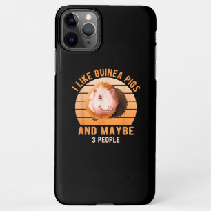 Ich mag Guinea Schweine Wheek Cavy Lover Guinea Ma iPhone 11Pro Max Hülle