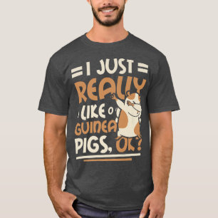 Ich mag Guinea Schweinefleisch sehr gut Ok Premium T-Shirt