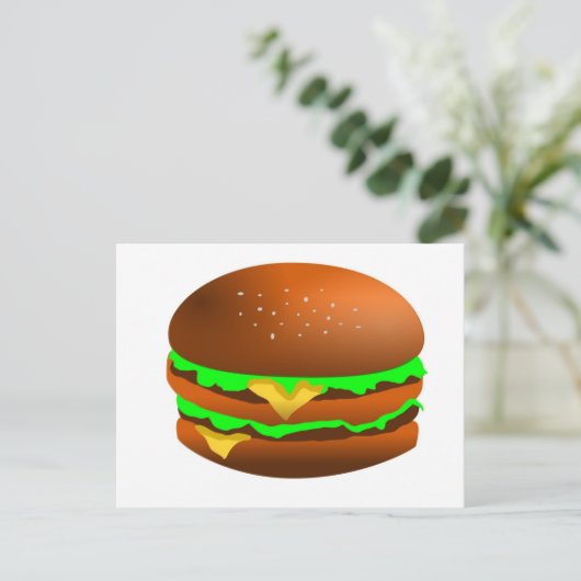 Ich mag Hamburger Postkarte (Stehend Vorderseite)