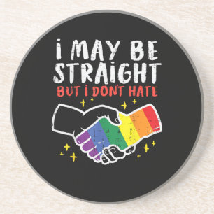 Ich mag hetero sein, aber ich hasse die Gay-Pride- Getränkeuntersetzer
