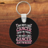 Ich mag hier oder da keinen Krebs Schlüsselanhänger (Rückseite)