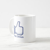 ICH MAG HILLARY CLINTON.png Kaffeetasse (Vorderseite Links)