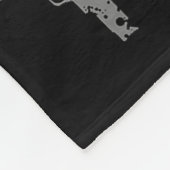 Ich mag Hunde Gewehre und vielleicht drei Leute US Fleecedecke (Ecke)