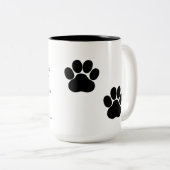 Ich mag Hunde mehr als Menschen Tasse (VorderseiteRechts)