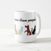 Ich mag HundeziZitat Kaffeetasse (VorderseiteRechts)