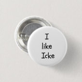 Ich mag Icke Knopf Button (Vorne & Hinten)