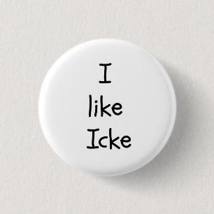 Ich mag Icke Knopf Button