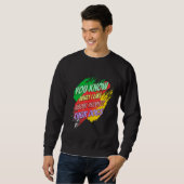Ich mag ihre Hunde Funny Sprichwort Sweatshirt (Vorne ganz)
