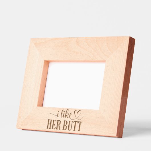 Ich mag ihren HINTERN Geätzte Rahmen (Links)