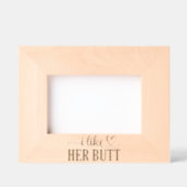 Ich mag ihren HINTERN Geätzte Rahmen (Vorderseite)