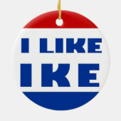 Ich mag Ike Keramik Ornament (Hinten)