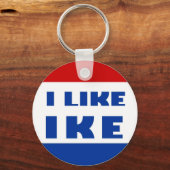 Ich mag Ike Schlüsselanhänger (Vorderseite)