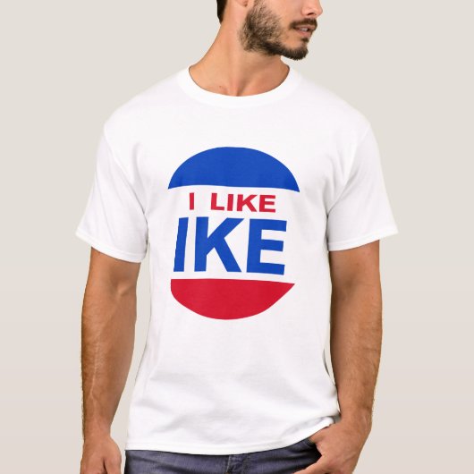 Ich mag Ike T - Shirt (Vorderseite)